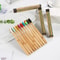 Natural Bamboo EcoFriendly Toothbrush 10Piece Sustainable Family Pack 3
