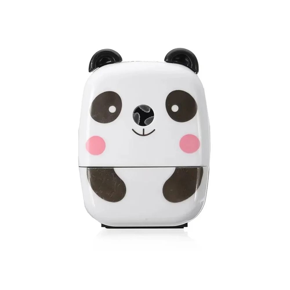 Professional Animal Series HandCranked Sharpener Cute Panda Tiger Student Stationery 4