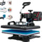 Professional 5in1 Sublimation Heat Press 12x15in Precision Digital Transfer Machine 0