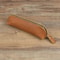 Vintage Leather Pencil Bag Minimalist Stationery Holder Travel Pen Case 9