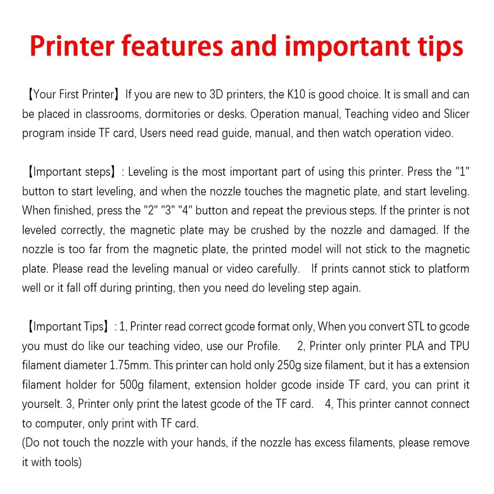 Compact EntryLevel 3D Printer BeginnerFriendly PLA TPU Desktop Creator 6
