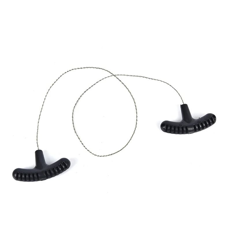 Portable Emergency Steel Wire Saw Compact Outdoor Survival Camping Gear 2