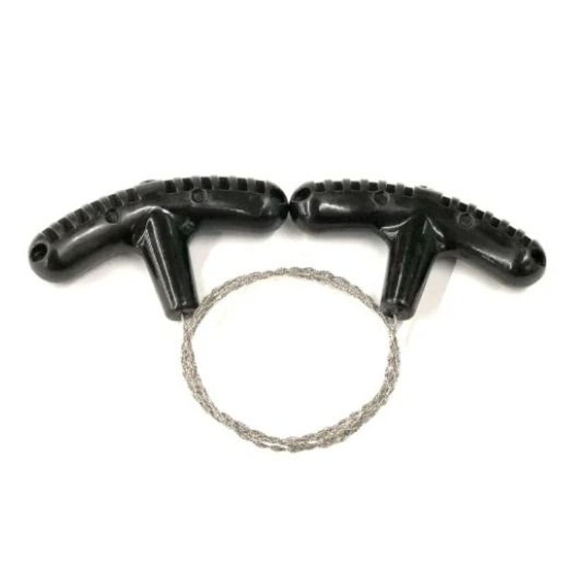 Portable Emergency Steel Wire Saw Compact Outdoor Survival Camping Gear 6