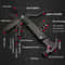 Outdoor Multifunctional MultiTool Folding Safety Hammer Vehicle Escape Tool 4