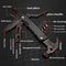 Outdoor Multifunctional MultiTool Folding Safety Hammer Vehicle Escape Tool 4