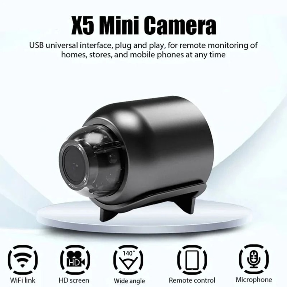 1080P Mini Surveillance Camera Wireless Night Vision Motion Detection 2