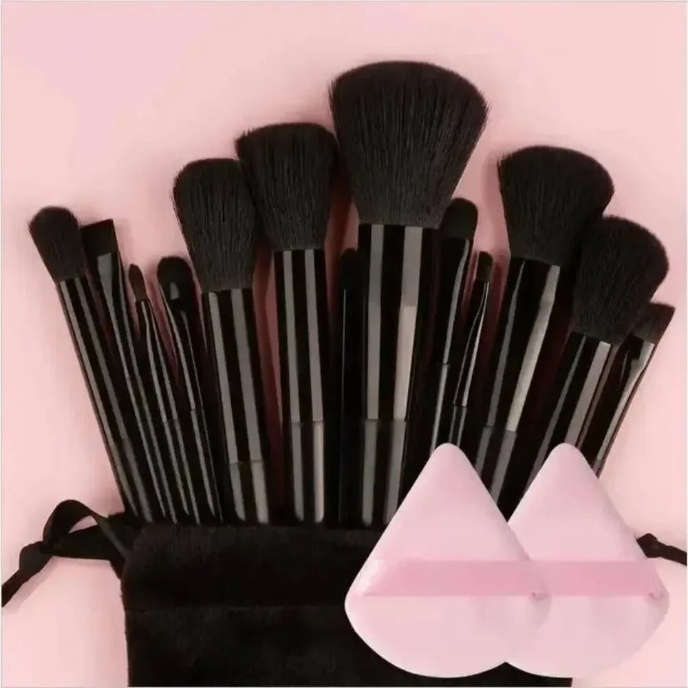 Soft Fluffy Makeup Brush Set Essential Beauty Blending Tool 6