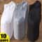 Premium Ankle Socks 10Piece Set Breathable Cotton Blend Sports Socks 1