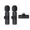 24G Wireless Lavalier Microphone Portable Audio Video Recording Mini Mic 6