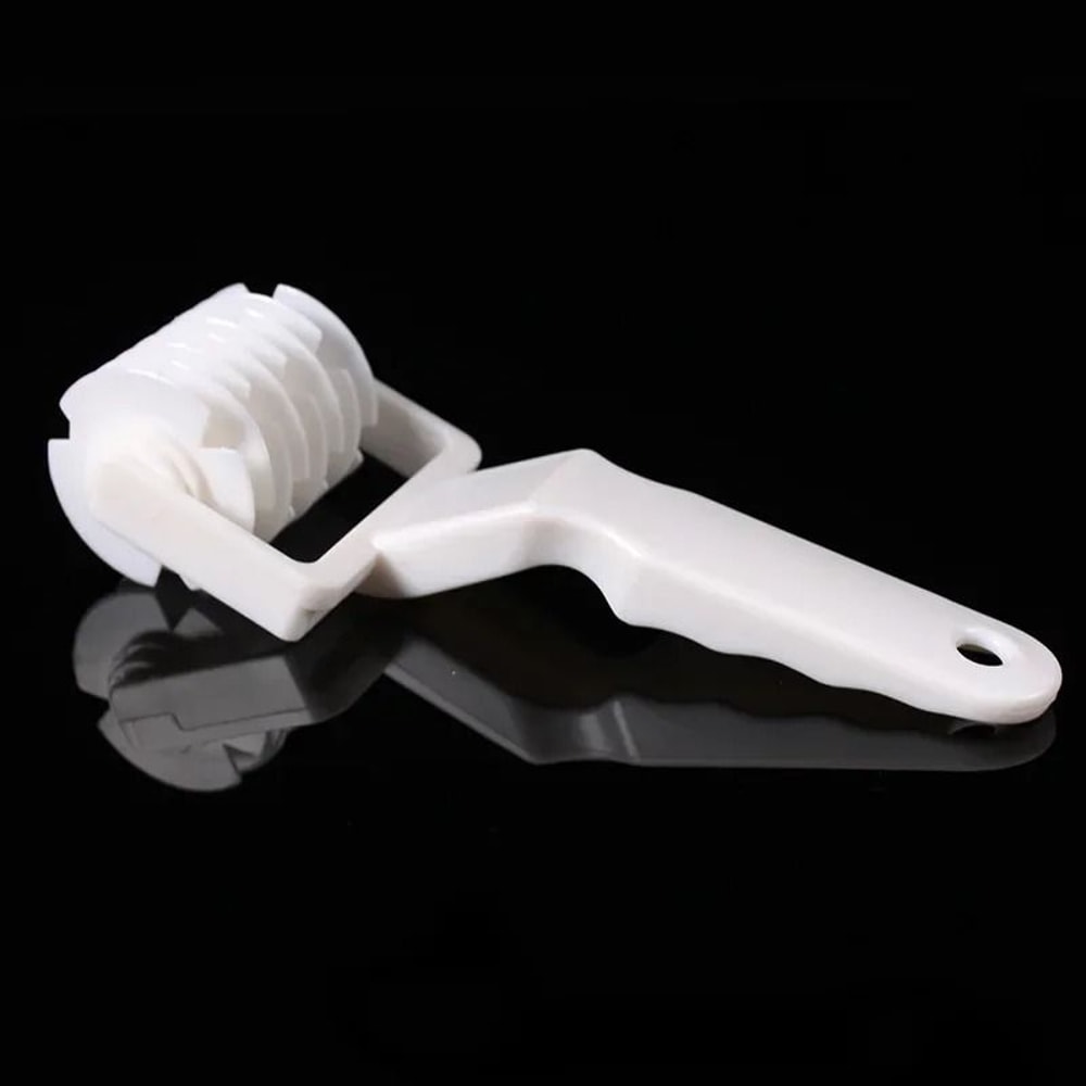Plastic Lattice Roller Cutter Professional Pizza Pastry Dough Embossing Tool 5