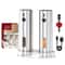 Stainless Steel Electric Pepper Grinder USB Rechargeable Automatic Mill Set 7