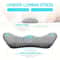 Ergonomic Memory Foam Lumbar Pillow Supportive Back Cushion For Car Office 3