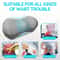 Ergonomic Memory Foam Lumbar Pillow Supportive Back Cushion For Car Office 4