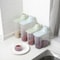 Household Kitchen Grain Storage Box Sealed Food Container With Measuring Cup 4