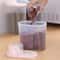 Household Kitchen Grain Storage Box Sealed Food Container With Measuring Cup 5