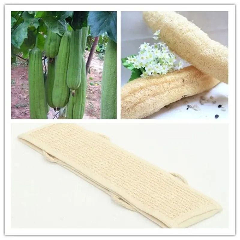 Natural Soft Exfoliating Loofah Scrubber Unisex Bath Shower Massage Sponge 1