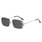 Square Rimless Glasses HighGrade Metal Trend Sunglasses For Men Women 9