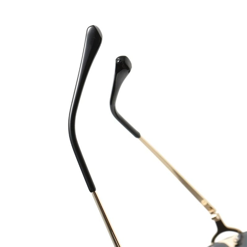 Square Rimless Glasses HighGrade Metal Trend Sunglasses For Men Women 4