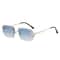 Square Rimless Glasses HighGrade Metal Trend Sunglasses For Men Women 8