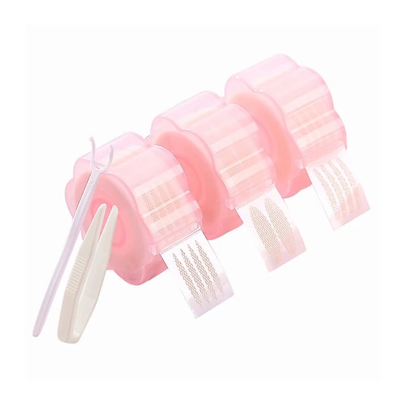 360pcs Invisible Mesh Eyelid Tape WaterActivated Lace Beauty Tool For Big Eyes 4