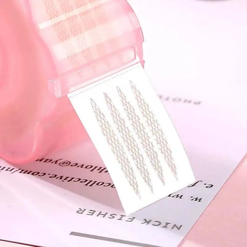 360pcs Invisible Mesh Eyelid Tape WaterActivated Lace Beauty Tool For Big Eyes 5