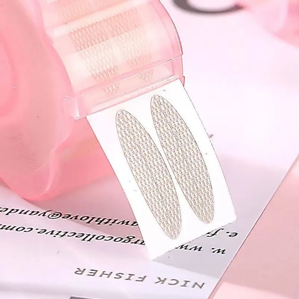 360pcs Invisible Mesh Eyelid Tape WaterActivated Lace Beauty Tool For Big Eyes 6
