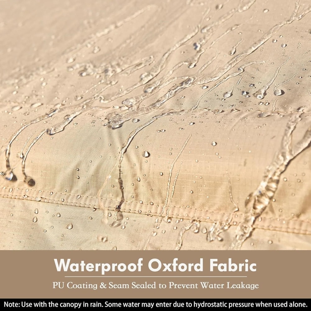 Large Inflatable Camping Tent 810 Person Family Shelter With Stove Jack 2