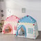 Childrens Folding Teepee Tent Indoor Outdoor Princess Castle Playhouse 3