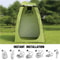 Portable Privacy Shower Tent Outdoor Waterproof Changing Room Shelter 3