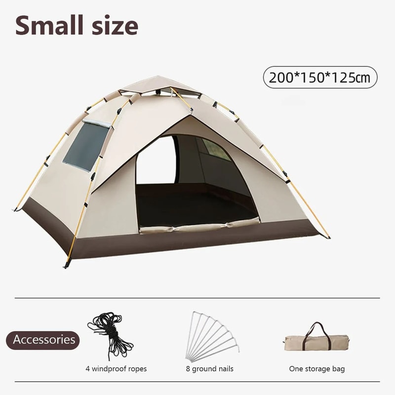 Automatic Family Camping Tent Waterproof Portable AllSeason Shelter 7