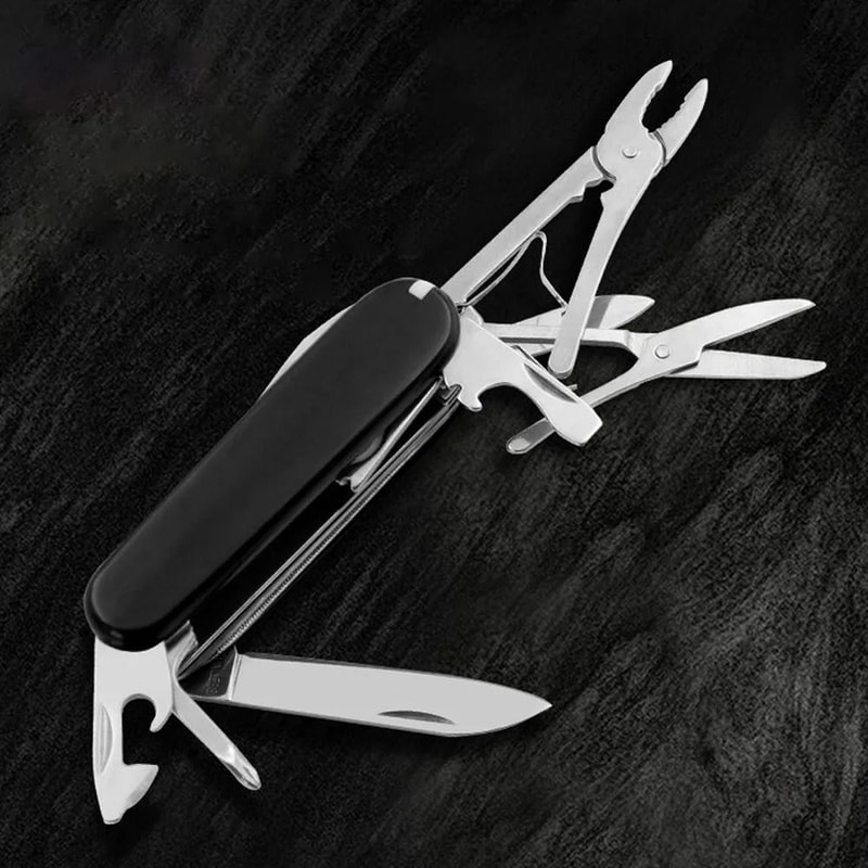 Multifunctional Folding Knife Portable EDC Stainless Steel Combination Tool 4