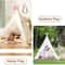 Portable Childrens Teepee Tent Indoor Play House Wigwam Room Decor 2