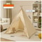 Portable Childrens Teepee Tent Indoor Play House Wigwam Room Decor 8