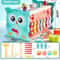 Baby Montessori Magnetic Fishing Owl Cube Educational Hammer Game With Music 8