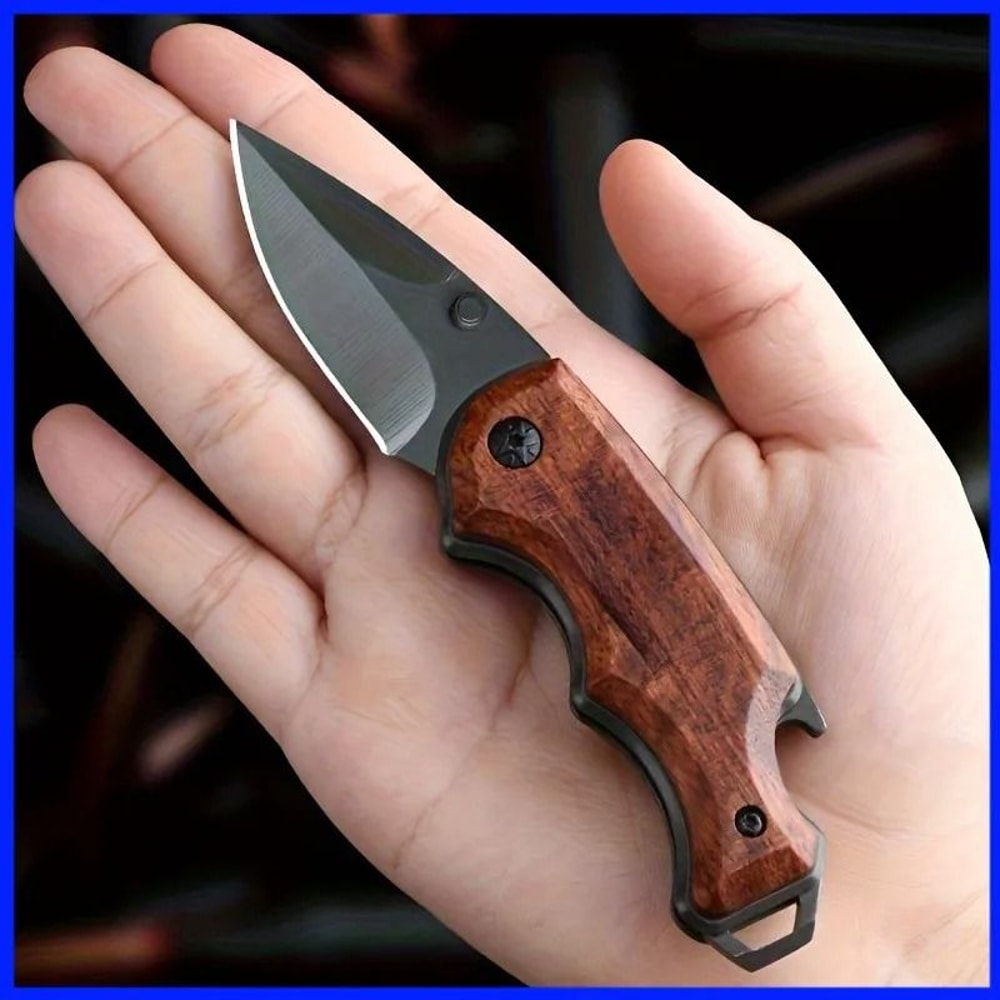 Survival Portable Knife Multifunctional Mini Folding Military Pocket Knife 2