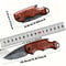 Survival Portable Knife Multifunctional Mini Folding Military Pocket Knife 6