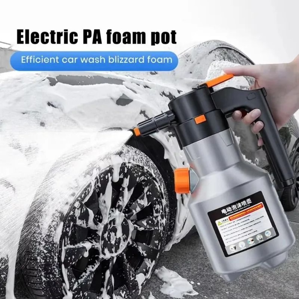 2L Handheld Electric Foam Sprayer Motorized Snow Foam Cannon For Car Wash 1