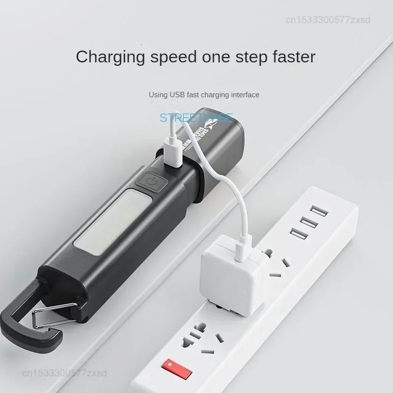 Outdoor Portable Flashlight HighIntensity Rechargeable Light With Variable Focus 1