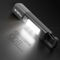 outdoor portable flashlight | high-intensity rechargeable light with variable focus