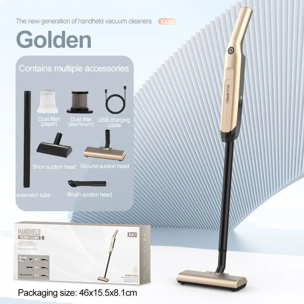 3in1 Wireless Handheld Vacuum Cleaner 20000Pa Powerful Suction For Home Car 4