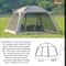 ExtraLarge Mesh Party Tent 615 Person Rainproof Sunshade Canopy 7