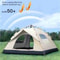 Outdoor Sunshade Shelter TwoDoor TwoWindow SelfDriving Travel Tent 3