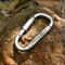 6PCS Premium Aluminum Carabiner Set Lockable Outdoor Gear EDC Keychain 3