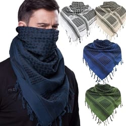 tactical hunting shemagh | desert keffiyeh head & neck arab wrap