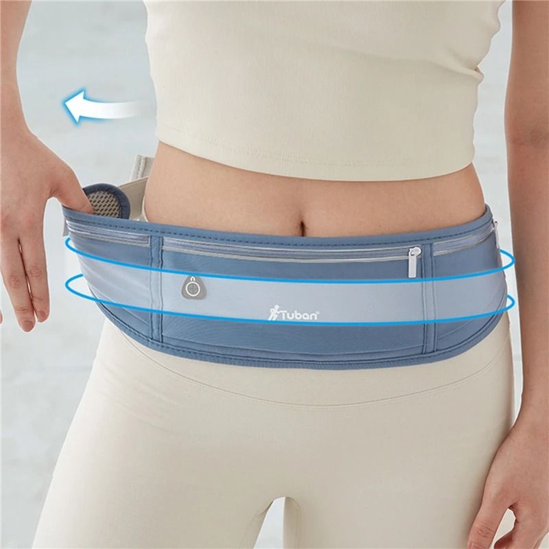 Invisible Waterproof Running Waist Bag Slim Sports Fanny Pack For Men Women 3