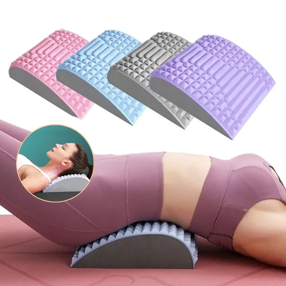 Back Stretcher Lumbar Support Pillow Sciatica Herniated Disc Pain Relief 0
