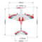 4CH Brushless Motor RC Airplane HighPerformance Remote Control Glider 6