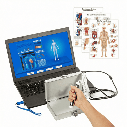 Quantum Magnetic Resonance Body Analyzer with 54 Health Reports