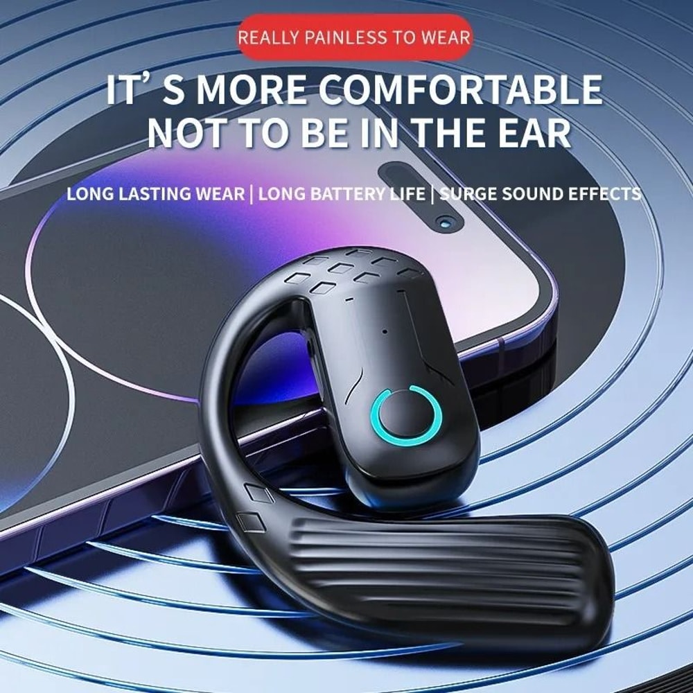 Bluetooth 54 Open Wireless Earphone 180 Rotating Adjustable Universal Headset 1