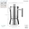 Premium Stainless Steel Moka Pot InductionReady Stovetop Espresso Maker 2